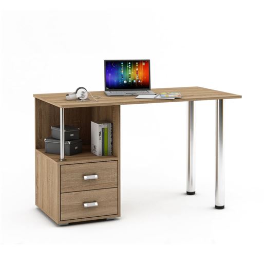 Компьютерный стол Имидж-67-Дуб-сонома