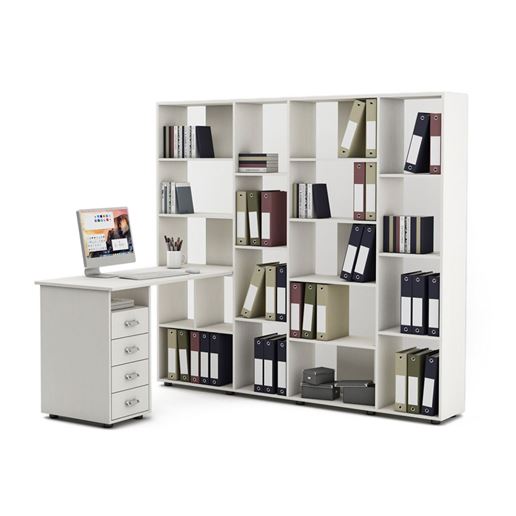 Компьютерный стол Оксфорд-5-Белый