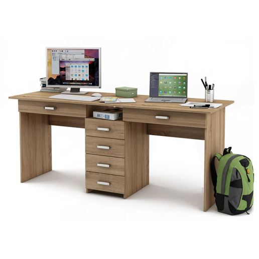 Письменный стол Лайт-11Я-Дуб сонома