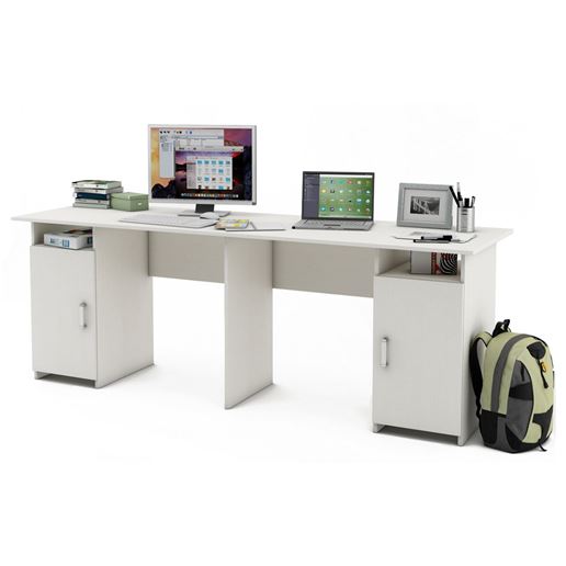 Письменный стол Лайт-12-Белый