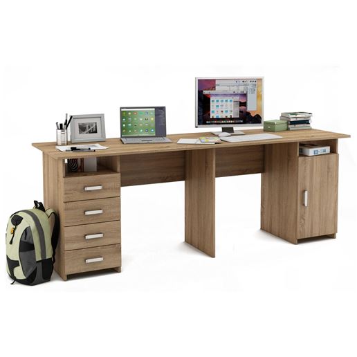 Письменный стол Лайт-14-Дуб сонома