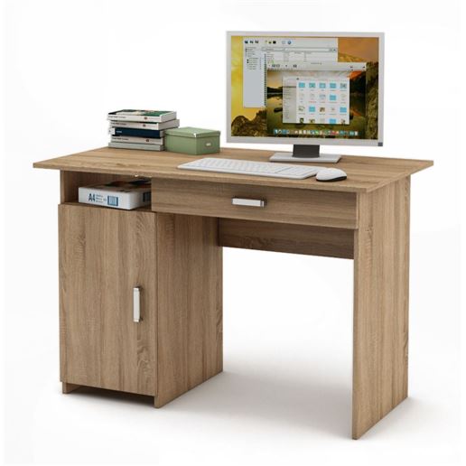 Письменный стол Лайт-2Я-Дуб сонома