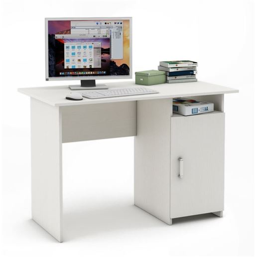 Письменный стол Лайт-3-Белый