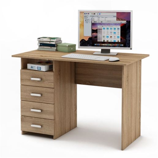 Письменный стол Лайт-4-Дуб сонома