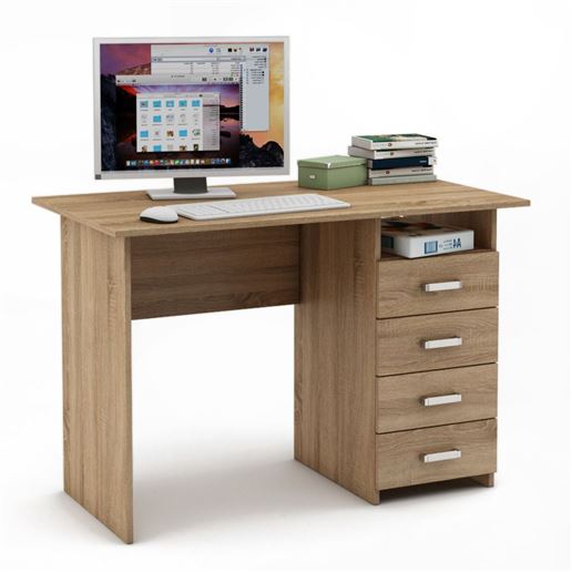 Письменный стол Лайт-5-Дуб сонома