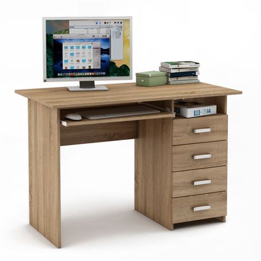 Письменный стол Лайт-5К-Дуб сонома