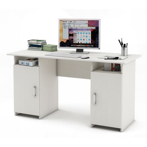 Письменный стол Лайт-6-Белый