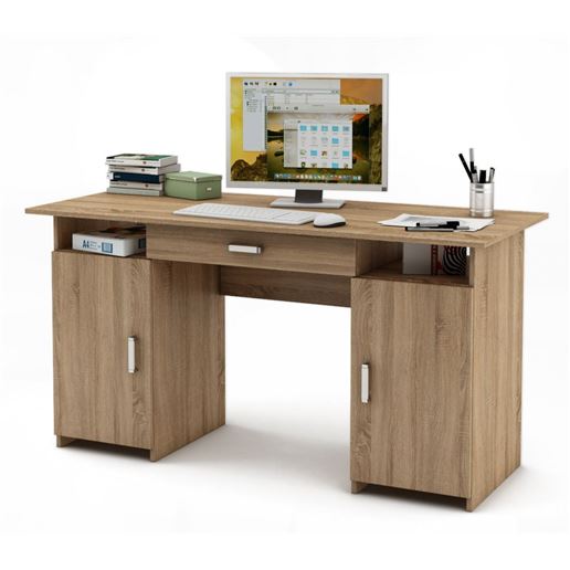 Письменный стол Лайт-6Я-Дуб сонома