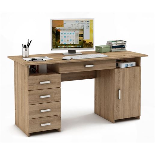 Письменный стол Лайт-8Я-Дуб сонома