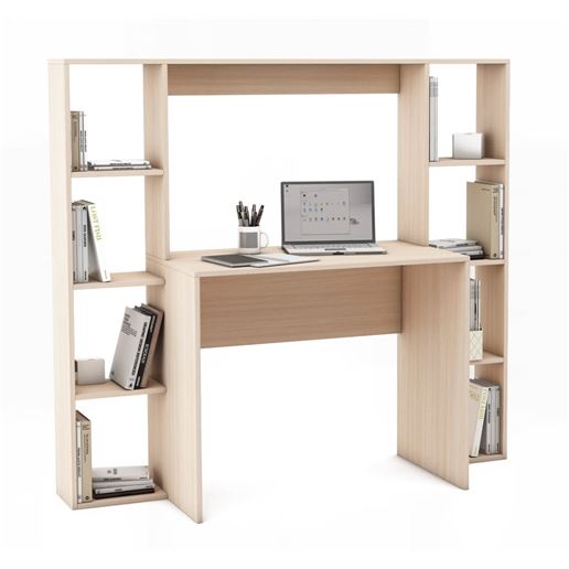 Письменный стол Нокс-7-Дуб-молочный