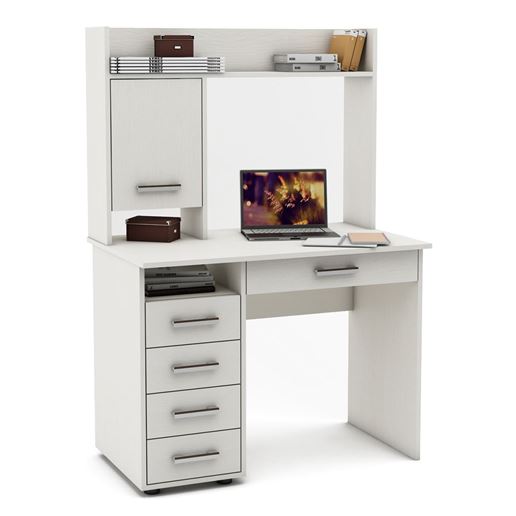 Письменный стол Остин-12Я-Белый