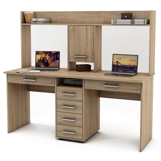 Письменный стол Остин-16Я-Дуб-сонома