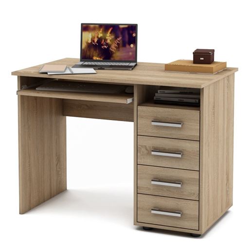 Письменный стол Остин-3-Дуб-сонома