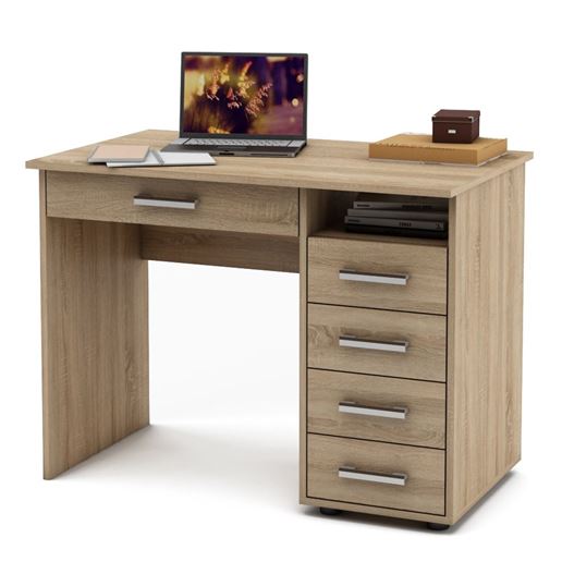 Письменный стол Остин-3Я-Дуб-сонома