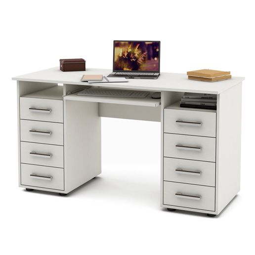 Письменный стол Остин-6-Белый
