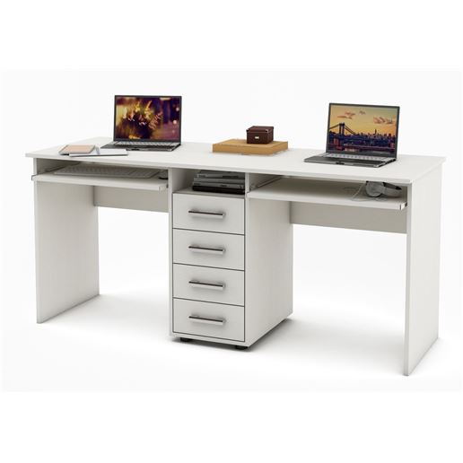 Письменный стол Остин-8-Белый