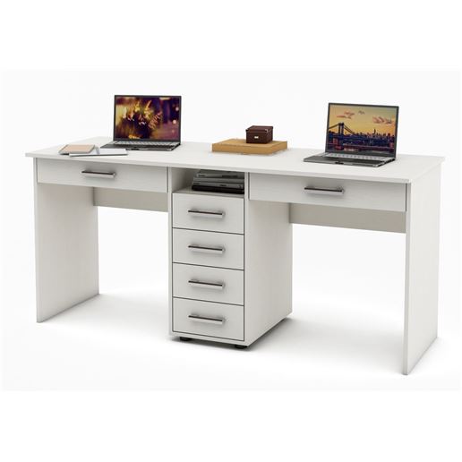 Письменный стол Остин-8Я-Белый