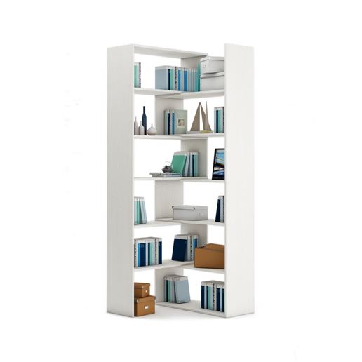 Стеллаж раздвижной Фрегат-2-Белый