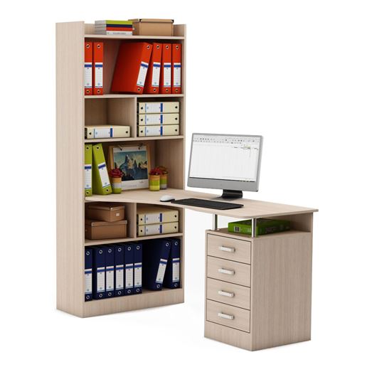 Стол Атлант-28 (АТЛ-2 + АТЛ-8)-Дуб-молочный