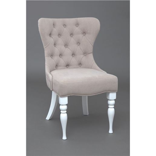 Кресло Вальс (эмаль белая / RS16 - бежевый)