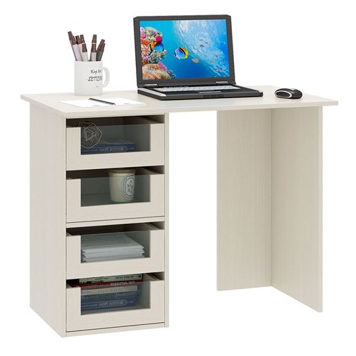 Компьютерный стол Прайм-33 дуб молочный