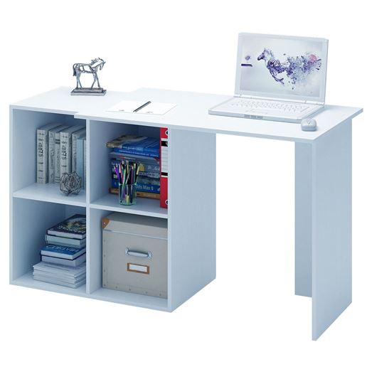 Компьютерный стол Прайм-36 белый