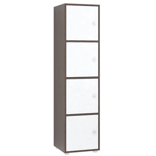 Стеллаж Прайм-41-5 венге / белый