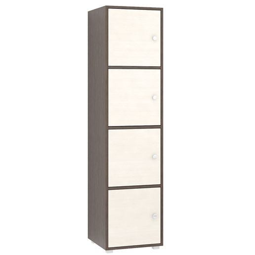 Стеллаж Прайм-41-5 венге / дуб молочный