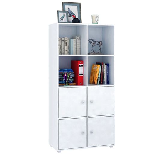 Стеллаж Прайм-42-1 белый