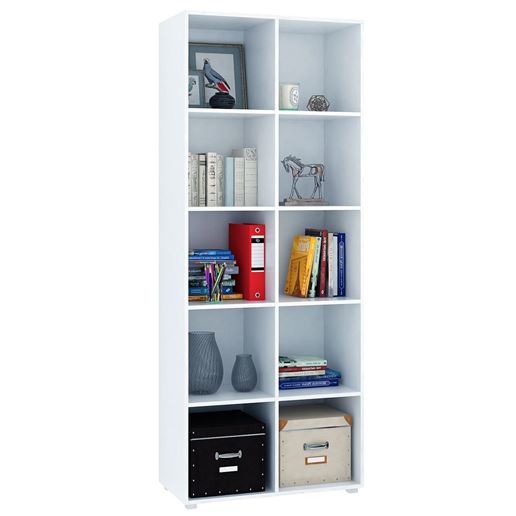 Стеллаж Прайм-52 белый