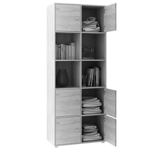 Стеллаж Прайм-52-1 белый