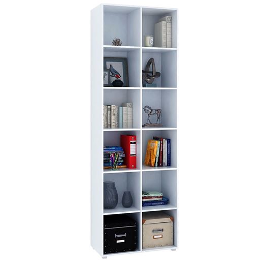 Стеллаж Прайм-62 белый