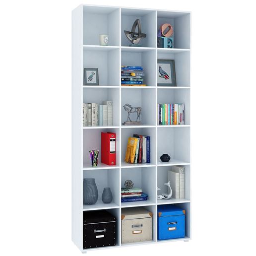 Стеллаж Прайм-63 белый