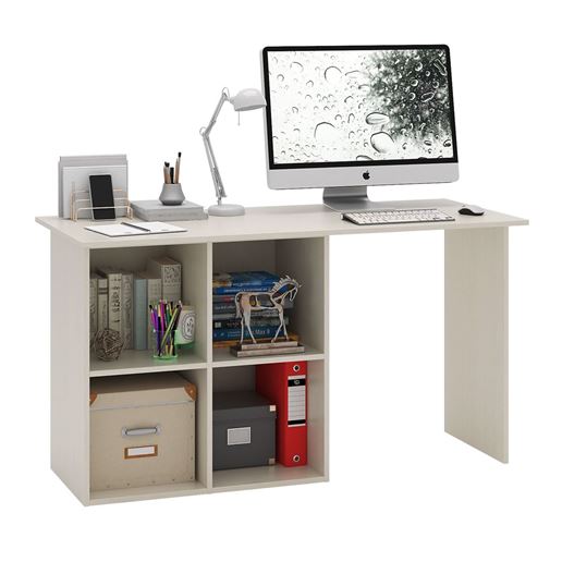 Угловой стол Прайм-66 дуб молочный