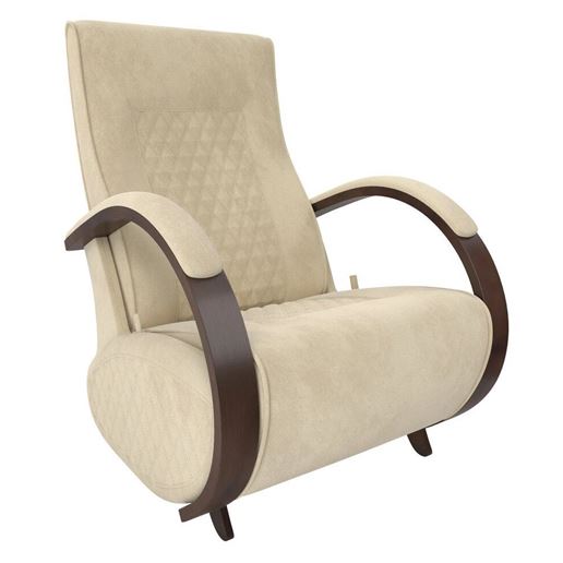 Кресло-глайдер МИ Модель Balance 3 (Орех/шпон/Verona Vanila)