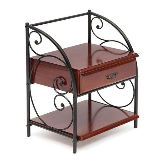 Тумба ST-266 Красный дуб