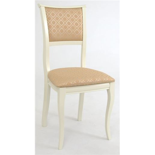 Стул "Кентавр" (Эмаль 11/ткань Santa Beigel)