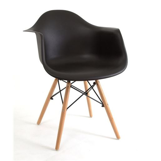 Стул пластиковый 620-PL (BLACK 04)