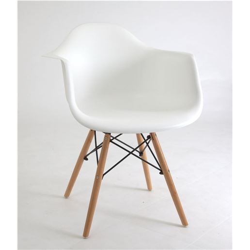 Стул пластиковый 620-PL (WHITE-07)