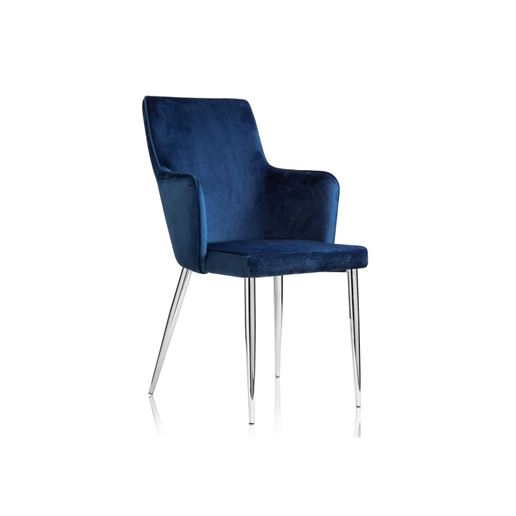 Стул Benza dark blue