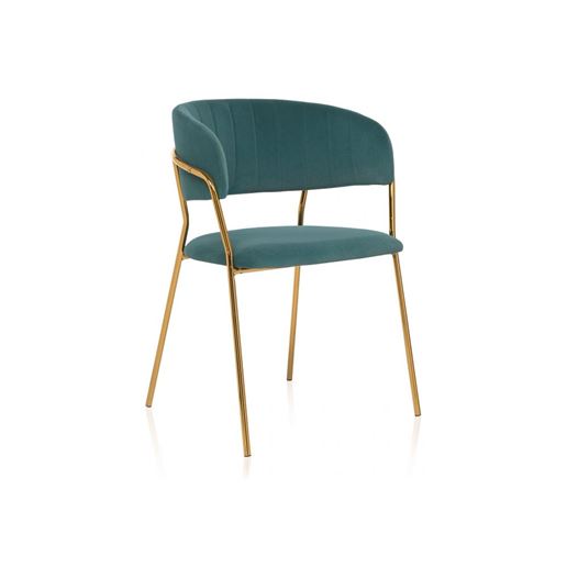 Стул Kamelia green / gold