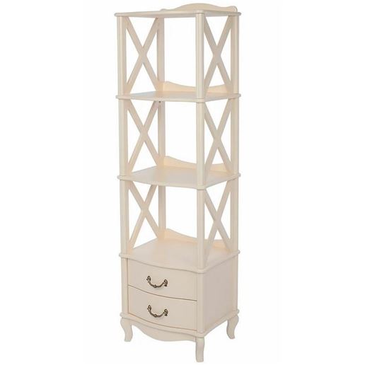 Этажерка "Джульетта"-3 (дуб шампань) Вис