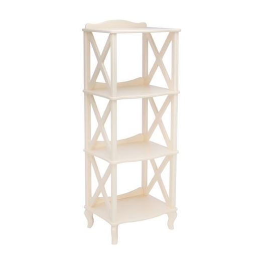 Этажерка-стеллаж "Джульетта"-3 (Дуб шампань) Вис