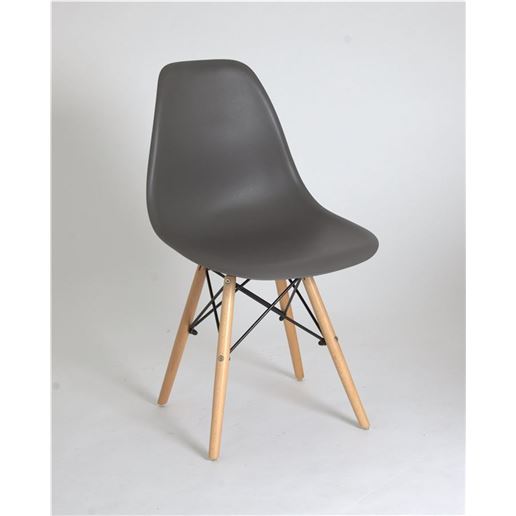 Стул 622 Eames (GREY 21) темно-серый