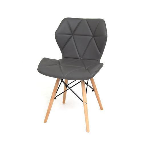 Стул S-879MT (PU GREY 1001)