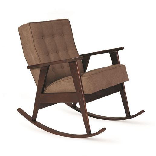 Кресло-качалка РЕТРО (темный тон / 05 - коричневый)