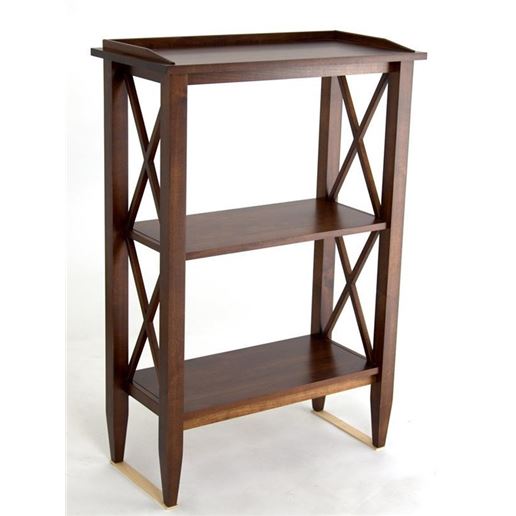 Стеллаж 162 (2 полки) Орех