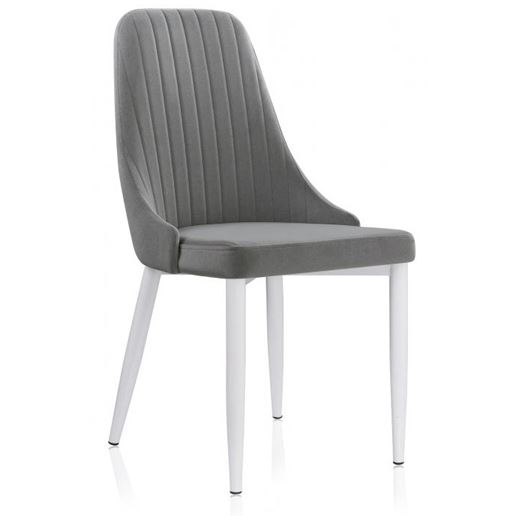 Стул Kora gray / white