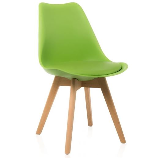 Стул деревянный Bonus green