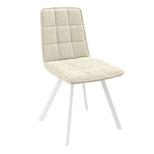 Стул "ROM" (Белый/Milk Lux b2)